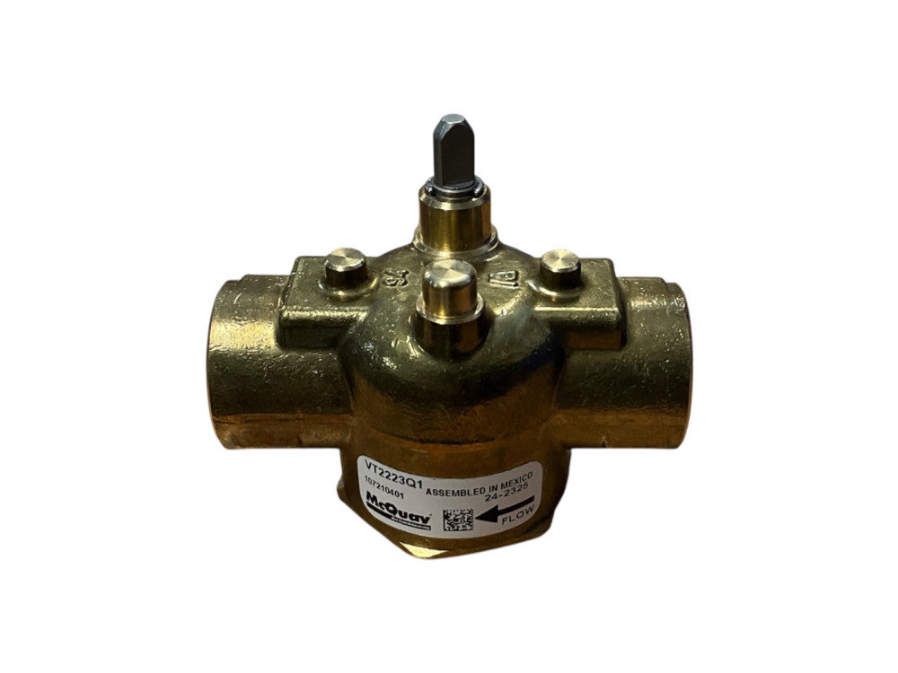 MCQUAY VALVE BODY VT2223Q , 2POS 2W 1/2" NPT BULK, 107210401
