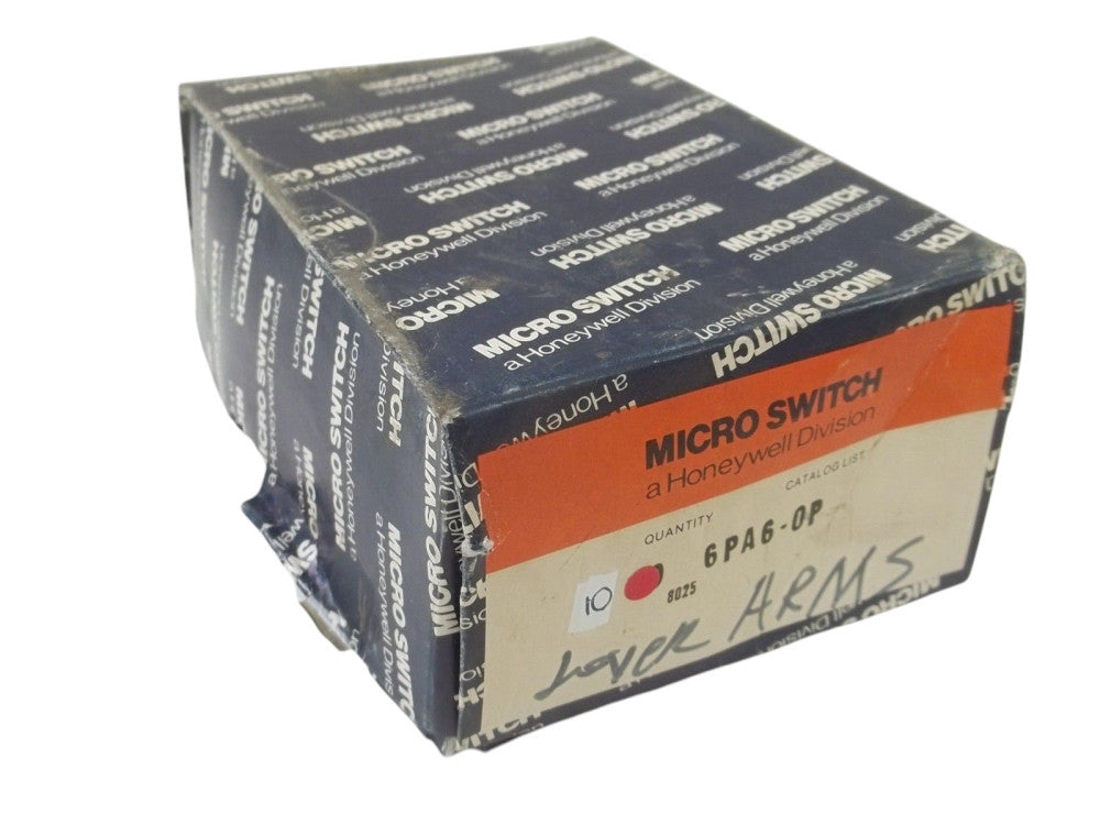 LOT OF 10 MICROSWITCH 6PA6-OP ROLLER ARMS KIT NSMP