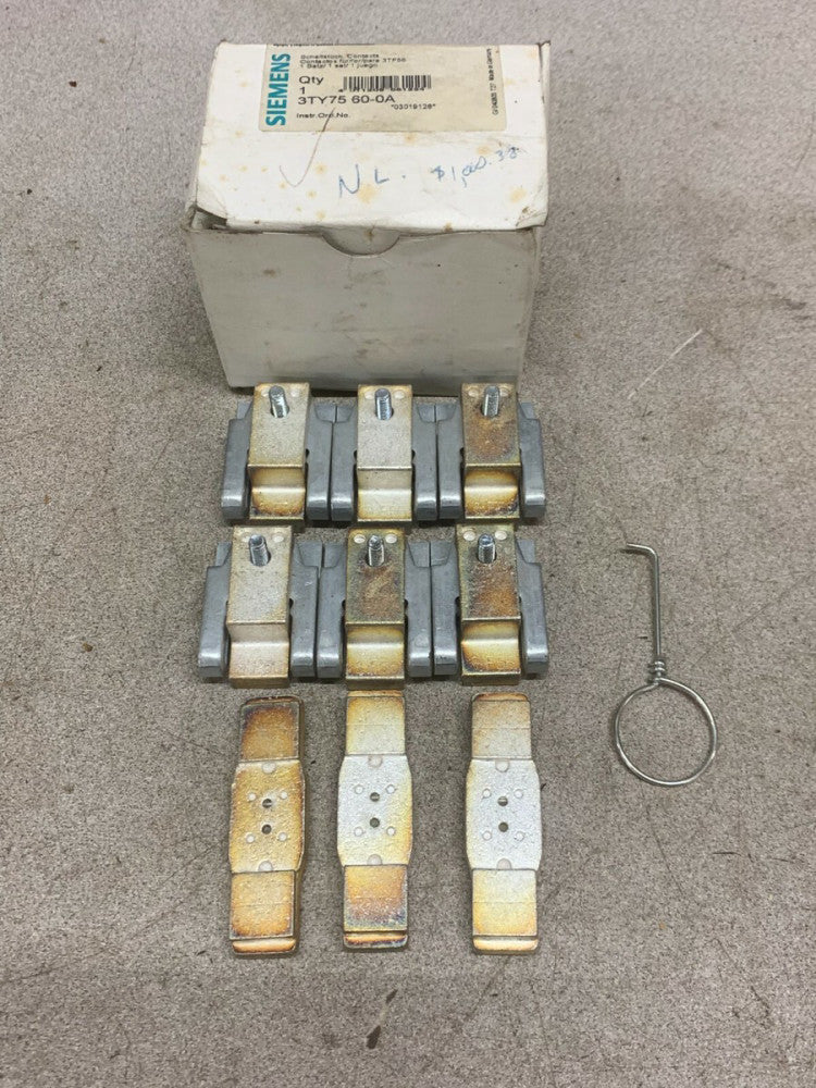 NEW IN BOX SIEMENS 3TY7560-0A CONTACT KIT 3TY75 60-0A