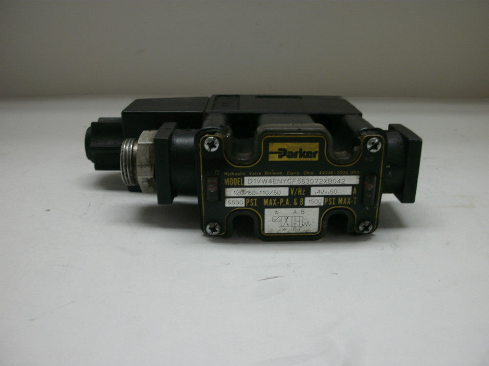 PARKER D1VW4ENYCF563072XB042 HYDRAULIC DIRECTIONAL CONTROL VALVE 120/60-110/50 