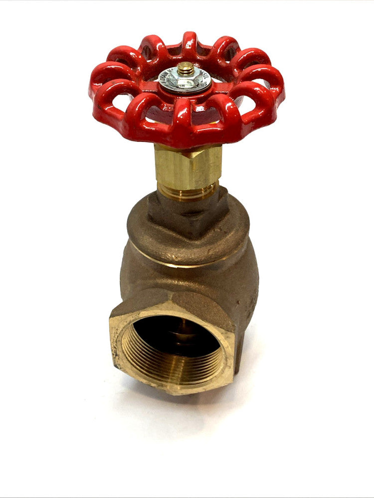 United Brass 126SUL 1-1/2" NPT Angle Valve 125 PSI, Heavy Duty Bronze Industrial