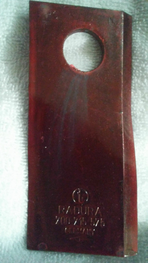 700715575  AGCO Mower Blades Fits: Hesston 8550s Swather/8070 Header