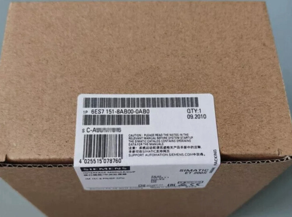 One Brand New Siemens 6ES7151-8AB00-0AB0 6ES7 151-8AB00-0AB0