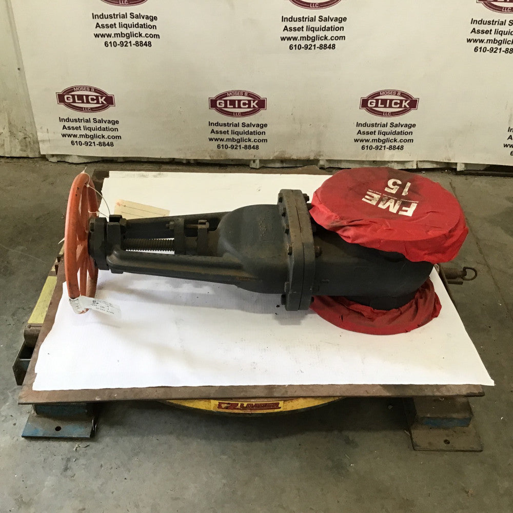 Unbranded F-607-OTS 8" Cast Iron Fire Main Gate Valve