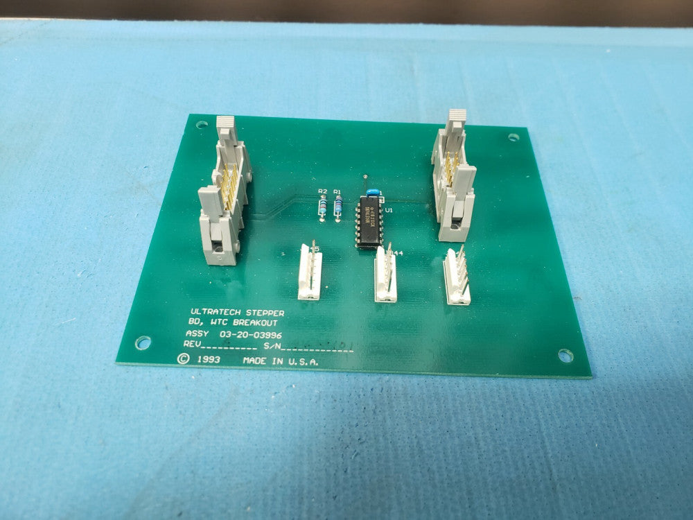 Ultratech Stepper WTC Breakout Board 03-20-03996 Rev A
