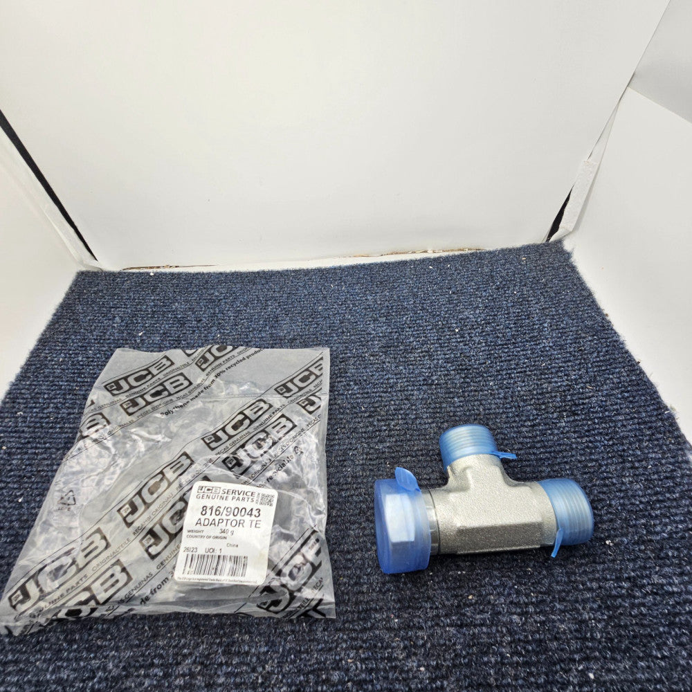 JCB 816/90043 Adaptor Tee