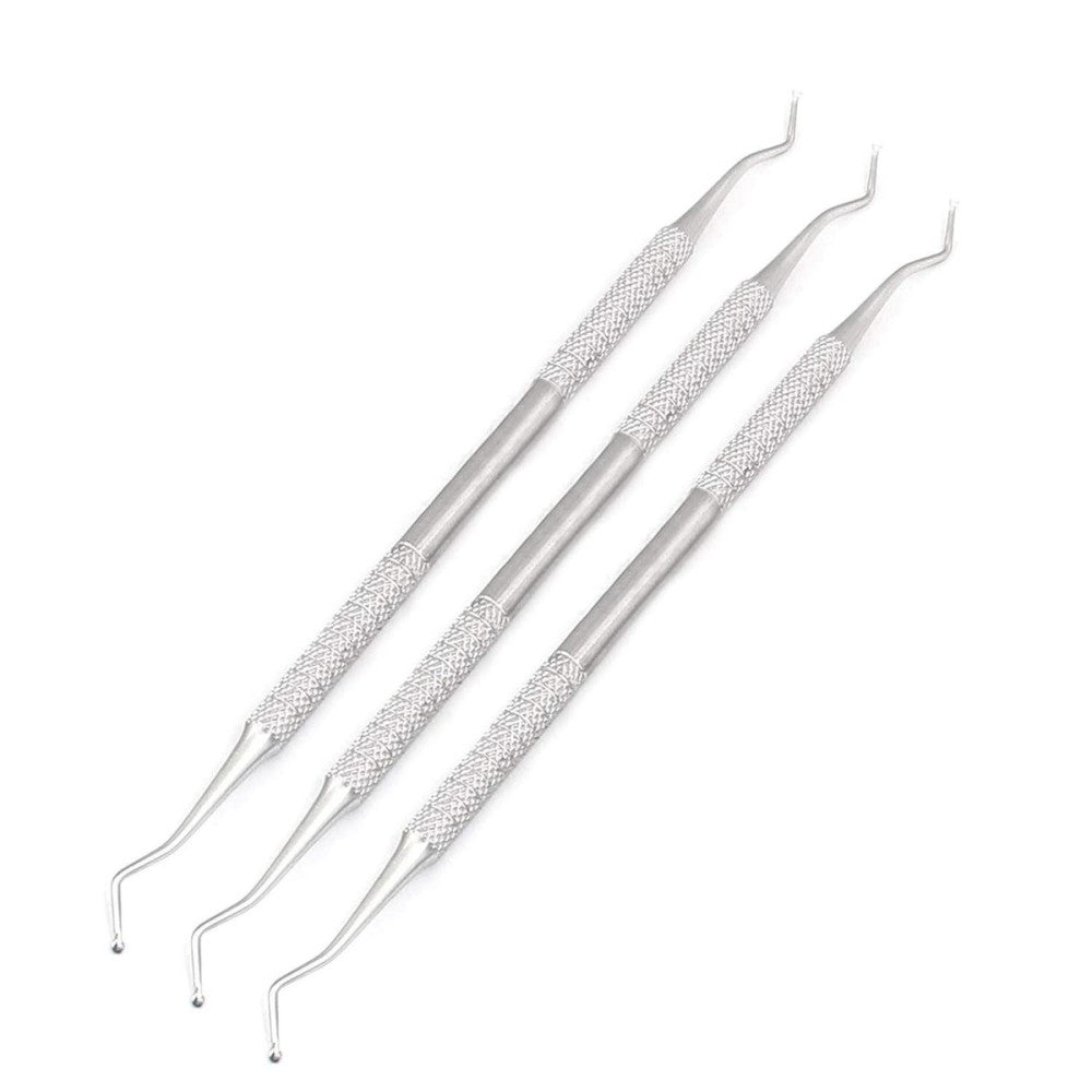 OdontoMed2011 Lot of 3 Pieces Dental Excavator # 17 Double Ended Spoon Shape ...