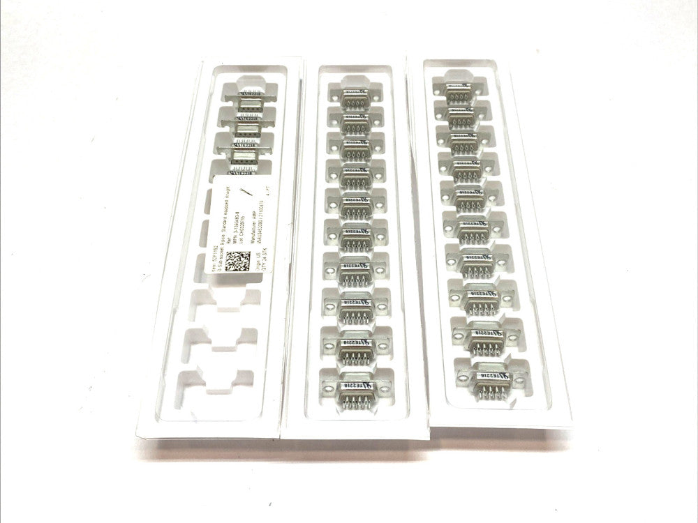 AMP 3‑1393483‑8 D‑Sub Receptacle 9‑Pole LOT OF 24