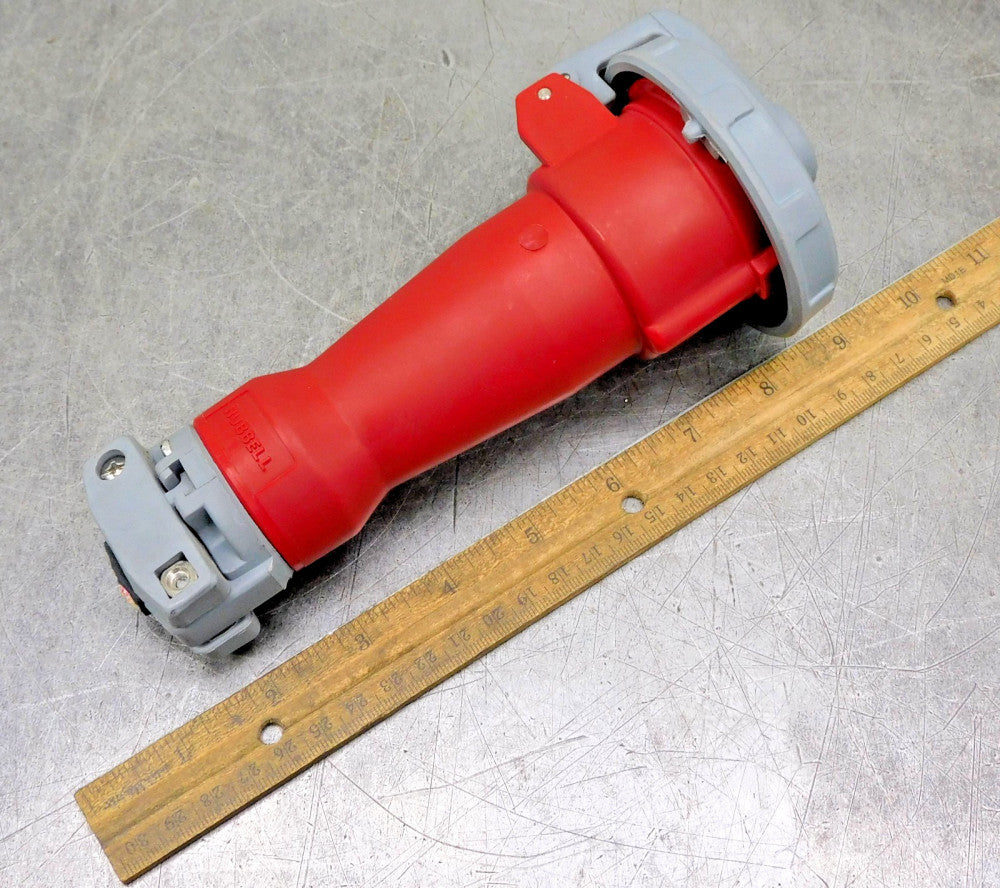 Hubbell 420C7W Pin and Sleeve Plug 480V 20A 5HP