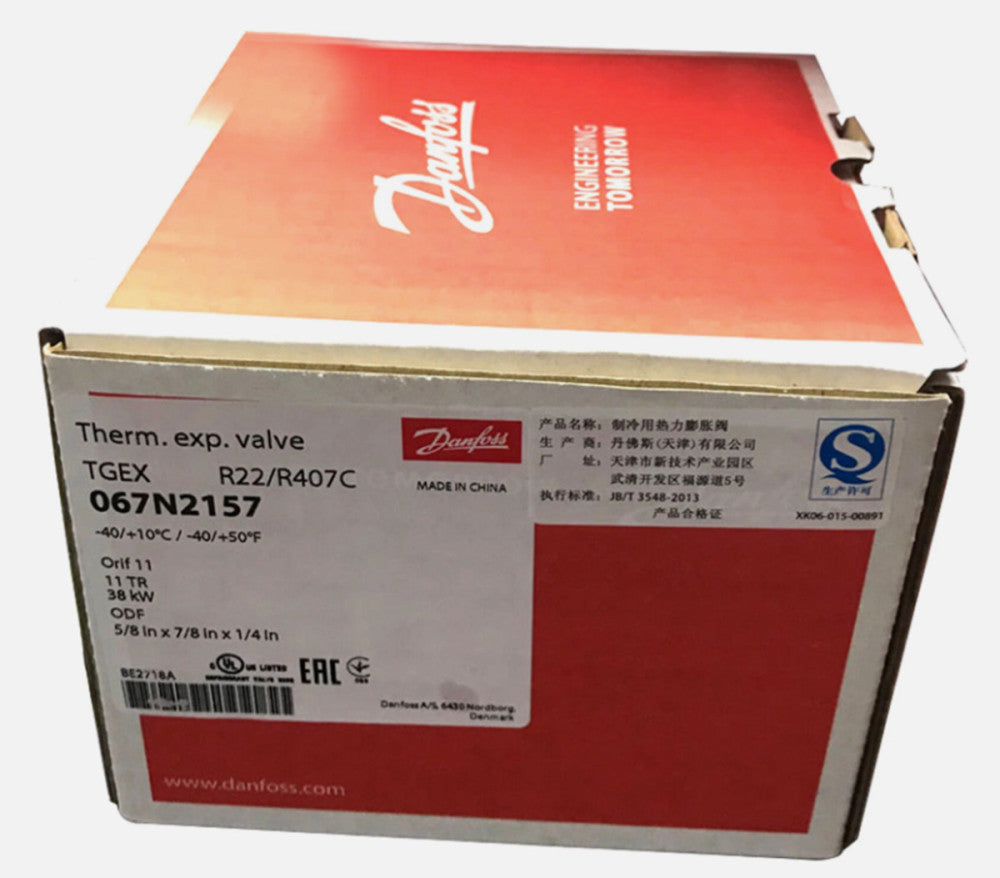 One Brand New DANFOSS 067N2157 Thermal Expansion Valve
