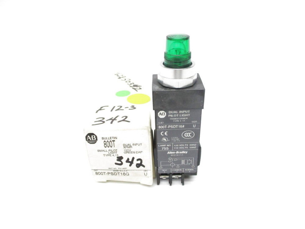 ALLEN BRADLEY 800T-PSDT16G SER. U (WH) NSMP