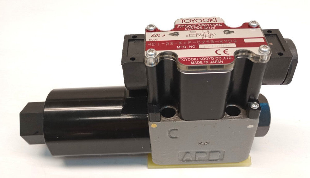 Toyooki HD1-2S-KcP-025B-WYD2 Solenoid Directional Control Valve HD12SKcP025BWYD2
