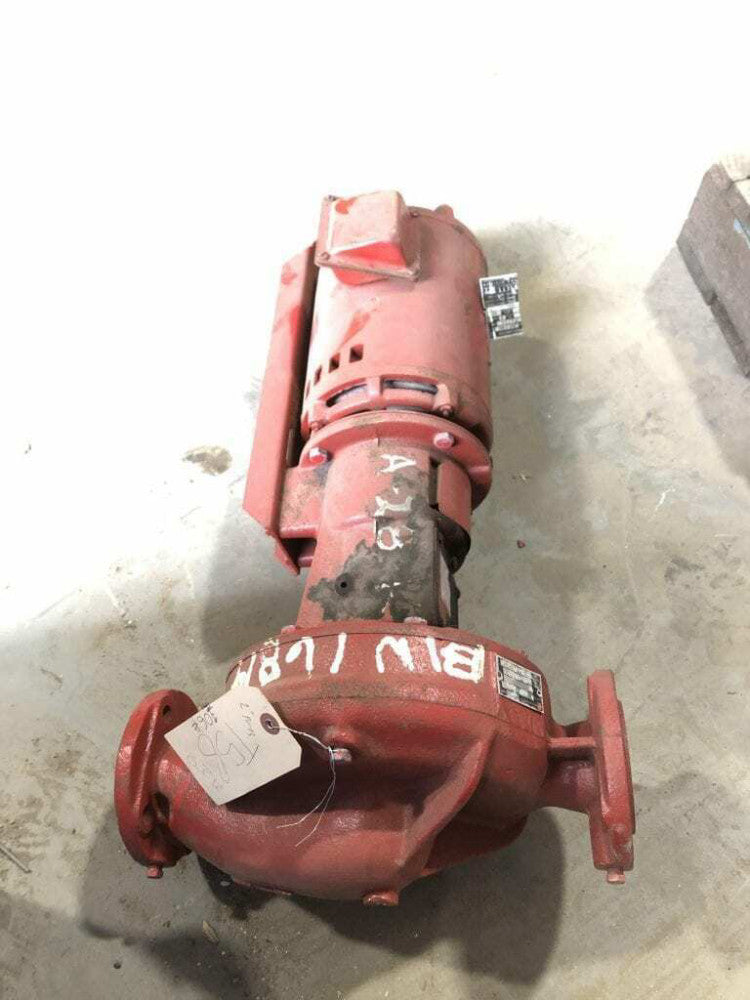 Bell & Gossett 60 2HP CI Inline Circulator Pump 1740RPM 230/460V 3PH 2" X 2"