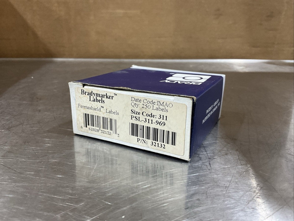 BRADYMARKER PSL-311-969 Permashield Labels NOS SURPLUS