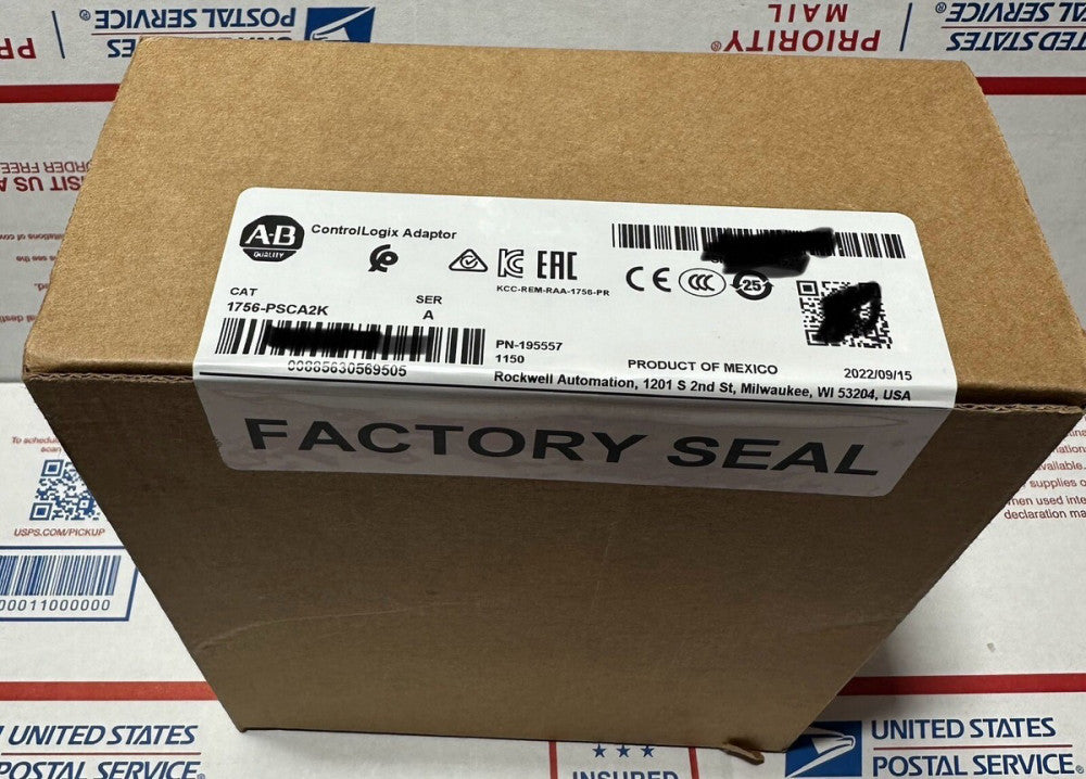 New 2022 Sealed Box 1756-PSCA2K Series A Allen Bradley Conformal coated