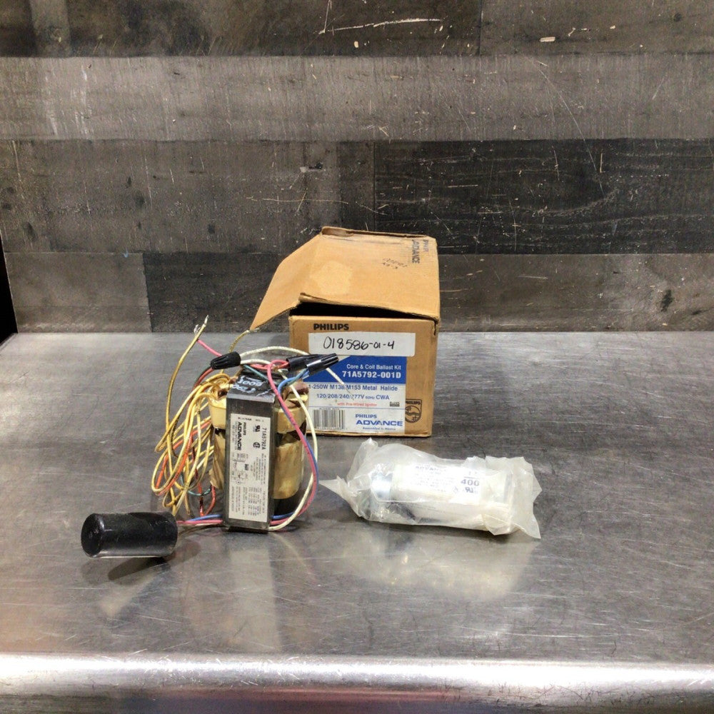 71A5792-001D Philips Advance 250 W, 1 Lamp Hid Ballast Kit NOS