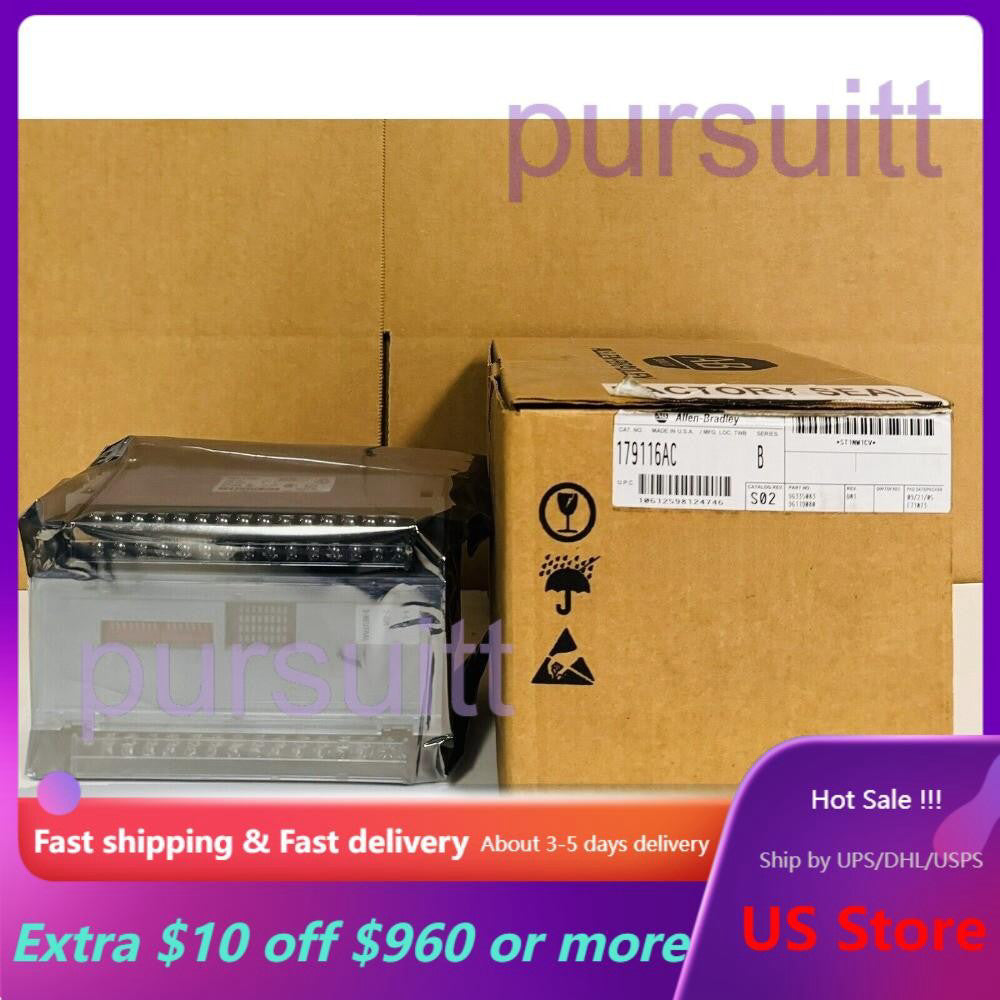 AB 1791-16AC Block I/O Module 16 Inputs/16 Outputs 120VAC 179116AC US Free Tax