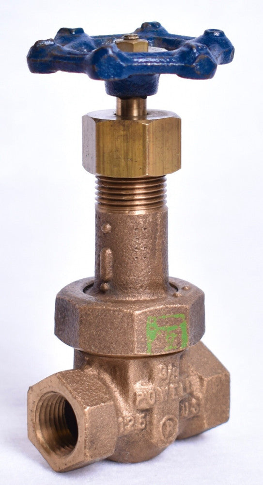 Powell 3/8" Threaded Rising Bronze Gate Valve 125 WOG Fig. 2700