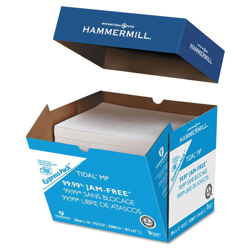 Hammermill 163120 Tidal MP Paper Express Pack, 92 Brightness, 20lb, 8-1/2x11, Wh