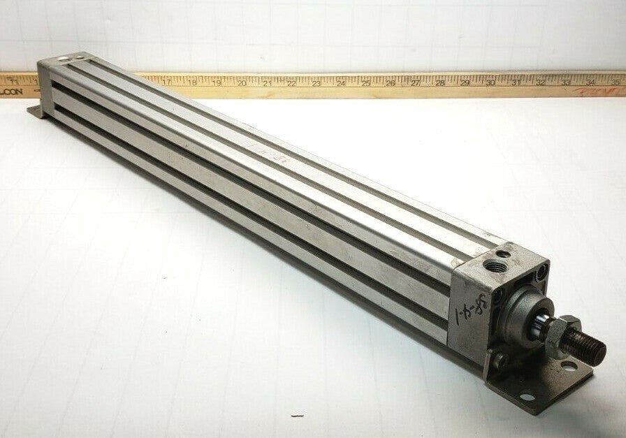 SMC PNEUMATIC TIE ROD CYLINDER 40 MM X 450 MM 1.0 MPa 1/4" NPT  MDB1L40-450