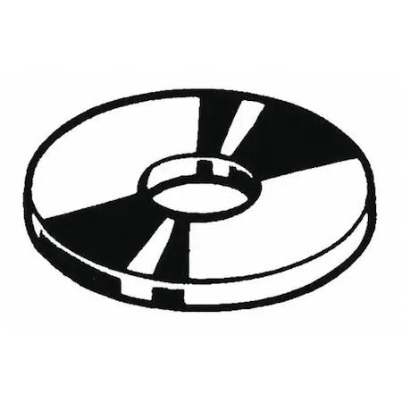 Zoro Select U55530.050.0300 Fender Washer, For Screw Size 1/2" ,Stainless Steel