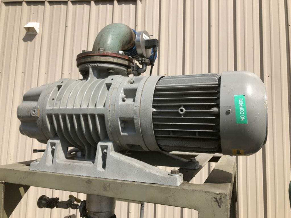 Leybold RUVAC WS1001 Rotary Lobe Vacuum Pump / Blower 5.4/6.0HP 589/707CFM