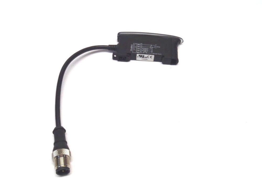 Banner D10BFPQ5 / 73406 QD 5-Pin Euro Red High Performance Fiber Optic Sensing