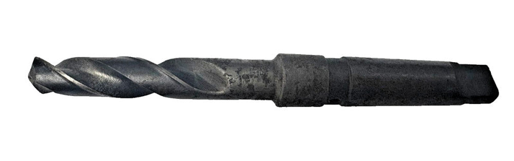 #3 MORSE TAPER SHANK DRILL BIT, SIZE 47/64", OAL 8-1/8"