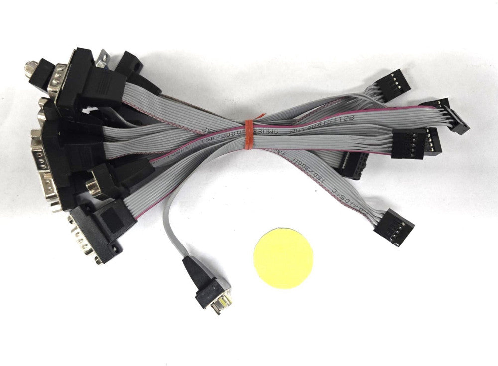 LIAN FENG H982914 6" SERIAL CABLE LOT OF 10