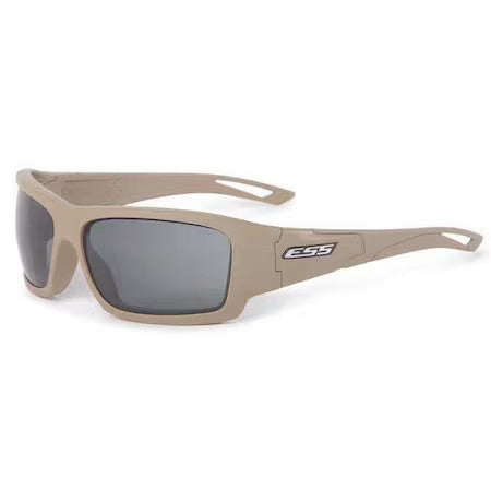 Ess Ee9015-14 Credence, Safety Glasses Anti-Scratch, Gray Lens, Tan Frame,