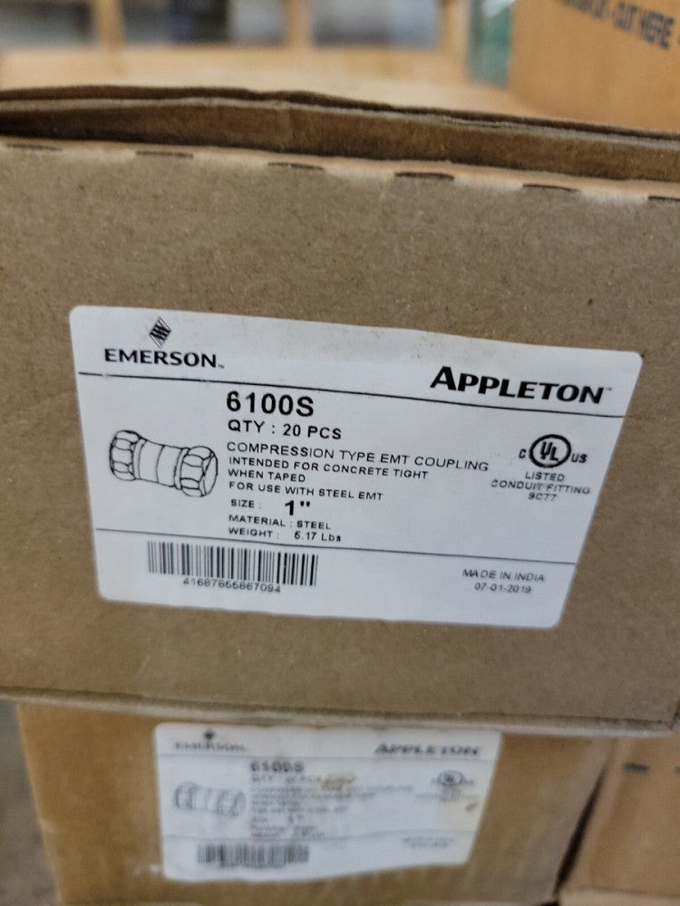 1) NEW IN BOX! EMERSON 6100S *Box of 20