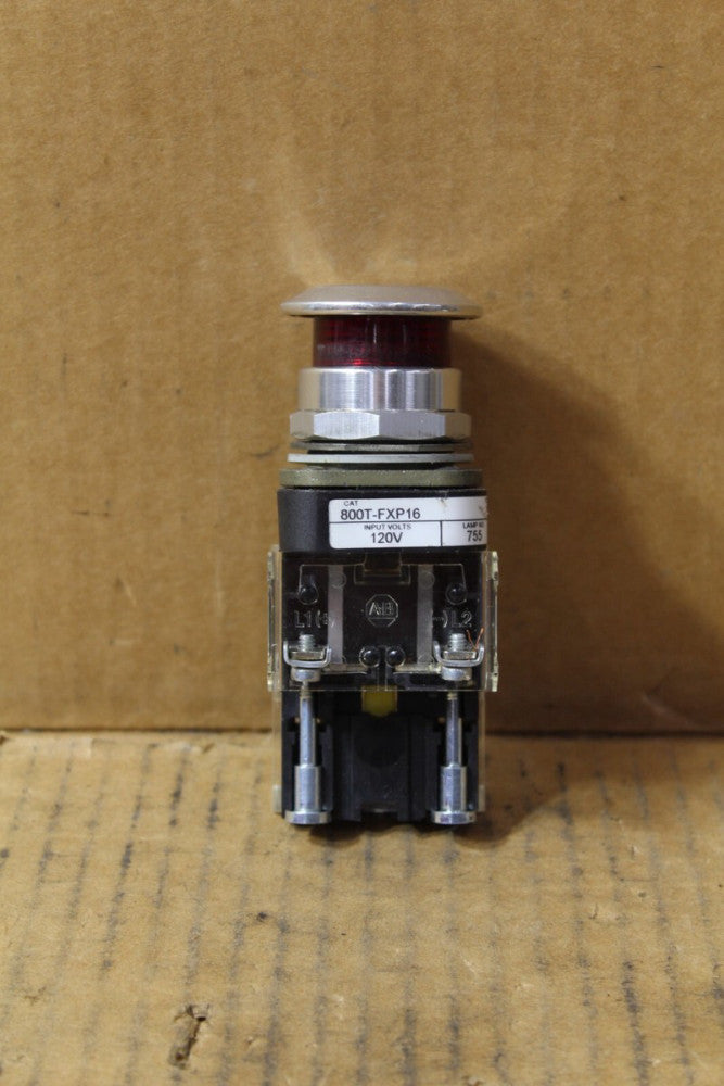 Allen-Bradley 800T-FXP16 Red Mushroom Push Button