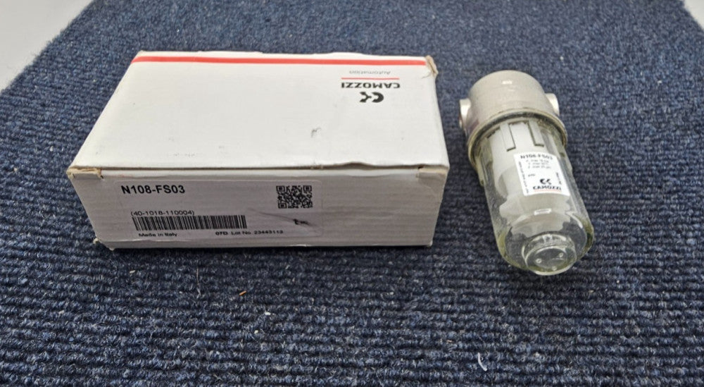 CAMOZZI N108-FS03: N Series Coalescing Filter, G1/8 Ports