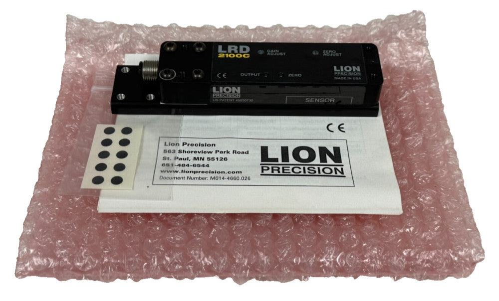 NEW LION PRECISION LRD 2100C CAPACITIVE LABEL SENSOR 130431-03
