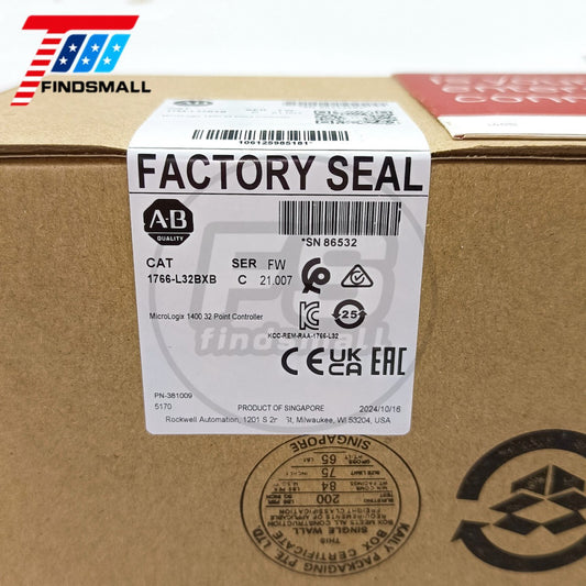 2024 Factory Sealed Allen Bradley 1766-L32BXB MicroLogix 1400 32 Point Controlle
