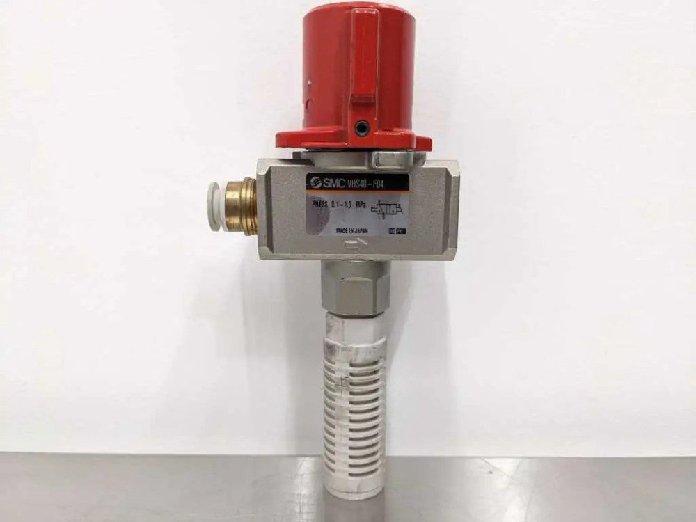 SMC VHS40-F04 Lock-Out Tag-Out Relief Valve 0.1-1.0 MPa 1/2"