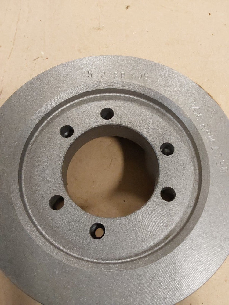 TB Woods 2-Groove Sheave 5-2-2B-SDS....NEW....MAX RPM 4780....522BSDS