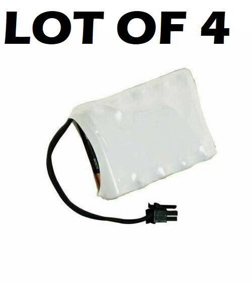 [Lot of 4] Alarm Lock S6065 Trilogy Mortise Door Lock Replacement Battery Pack 