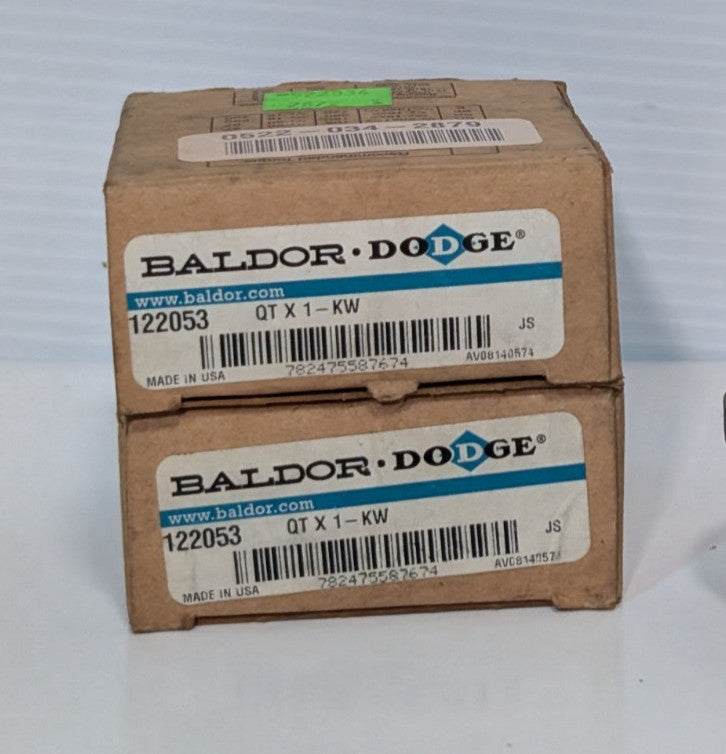 Lot of 2: Baldor Dodge 122053 Quick Disconnect Split Taper Bushings QT X 1-KW