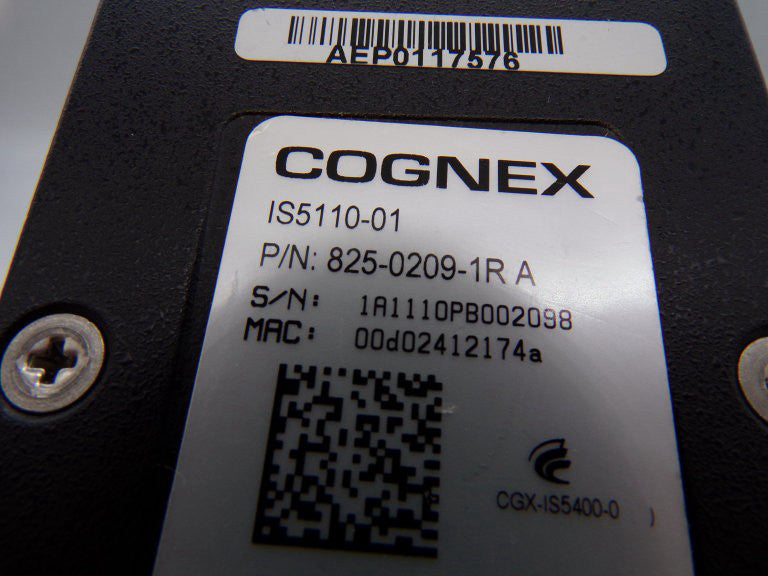 COGNEX IS5110-01 CAMERA USED