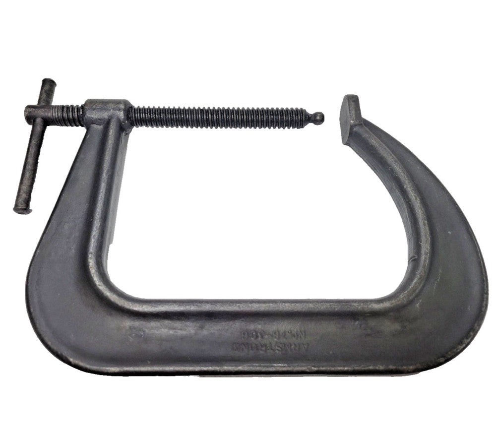 ARMSTRONG 78-306 C-CLAMP JAW OPENING 6" THROAT DEPTH 6"