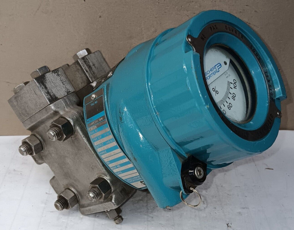 NEW FISCHER PORTER 50DPF1103AHV PRESSURE TRANSMITTER 1450 MAX WP 4-20mA OUT