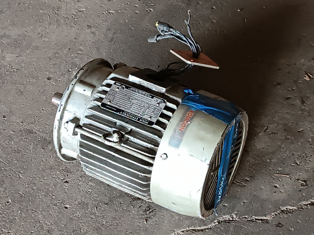 Toshiba B0034FLC2AM02 High Efficiency 3-Phase Induction Motor 3HP 1730RPM