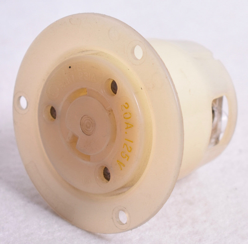 Hubbell Flanged Outlet 20A 125V HBL231A 231A