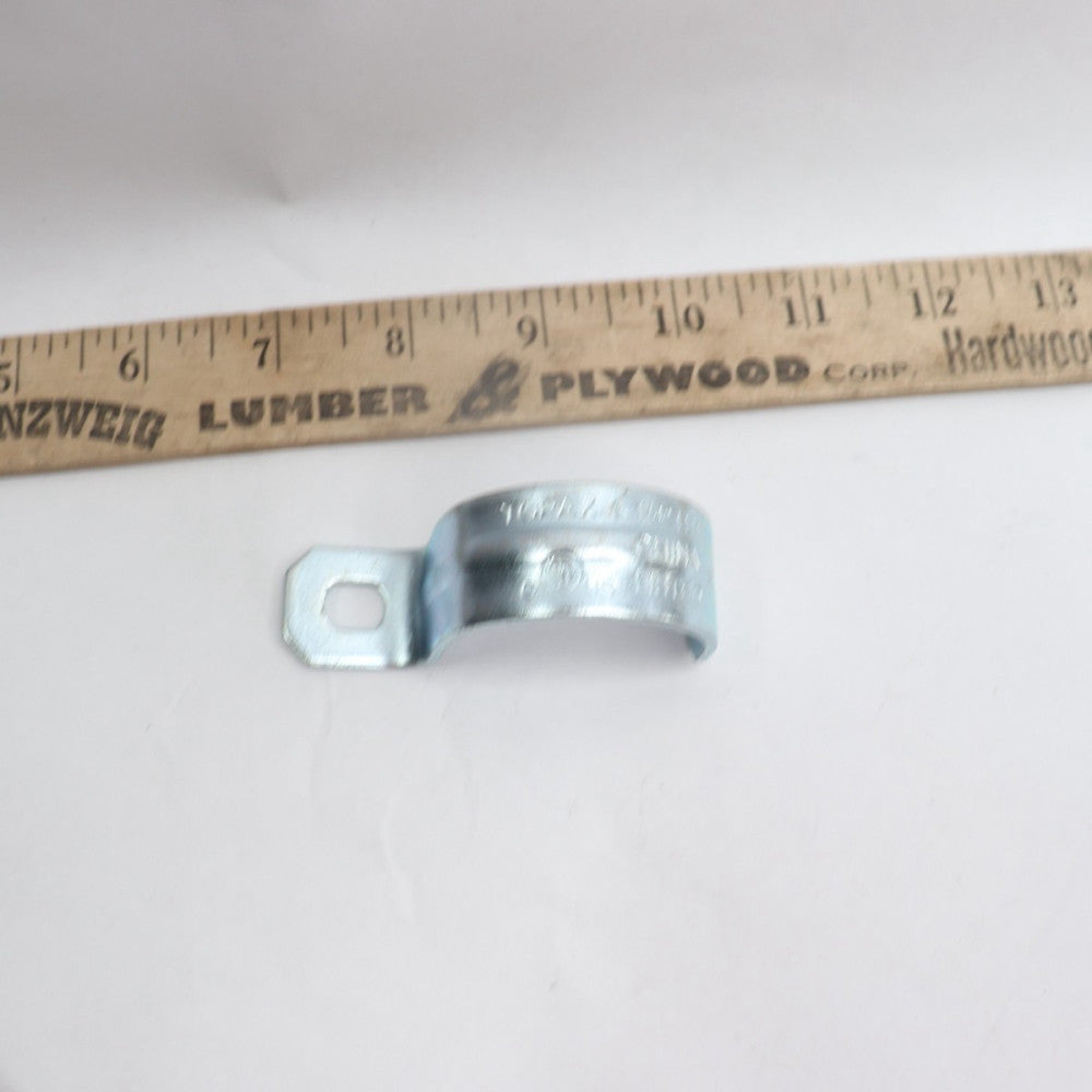 Topaz One Hole Rigid Strap Snap-On Type Steel 1-1/4"