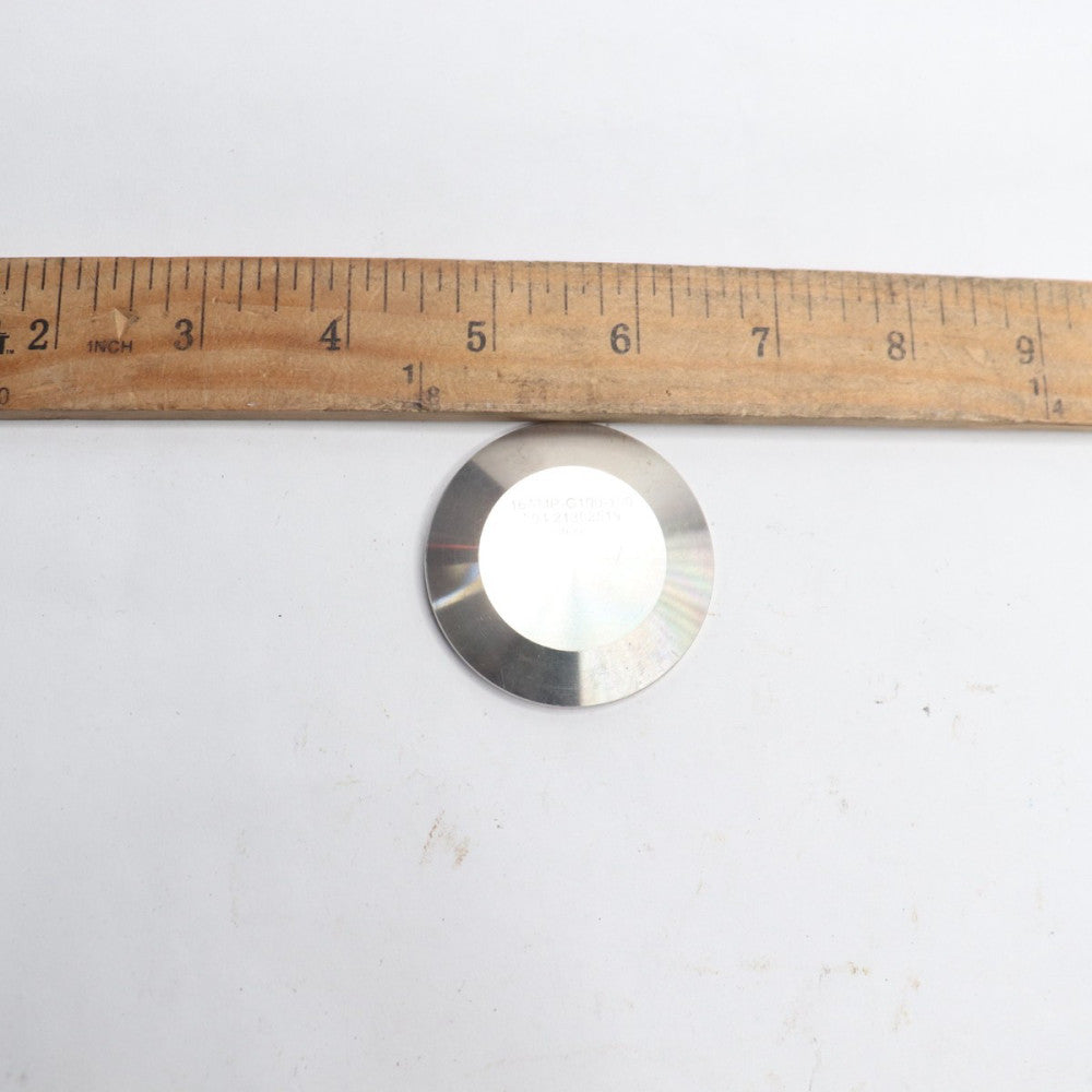 Sanitary End Cap Stainless 1" X 1-1/2" 16AMP-G100-150