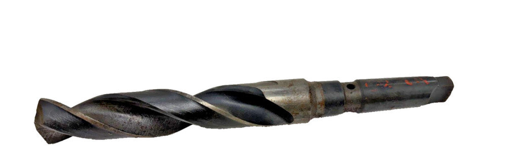 GEORGE WHALLEY 1-17/32" DRILL BIT HSS 13-7/8" OAL 8-3/4" LOC MT4 COOLANT THRU