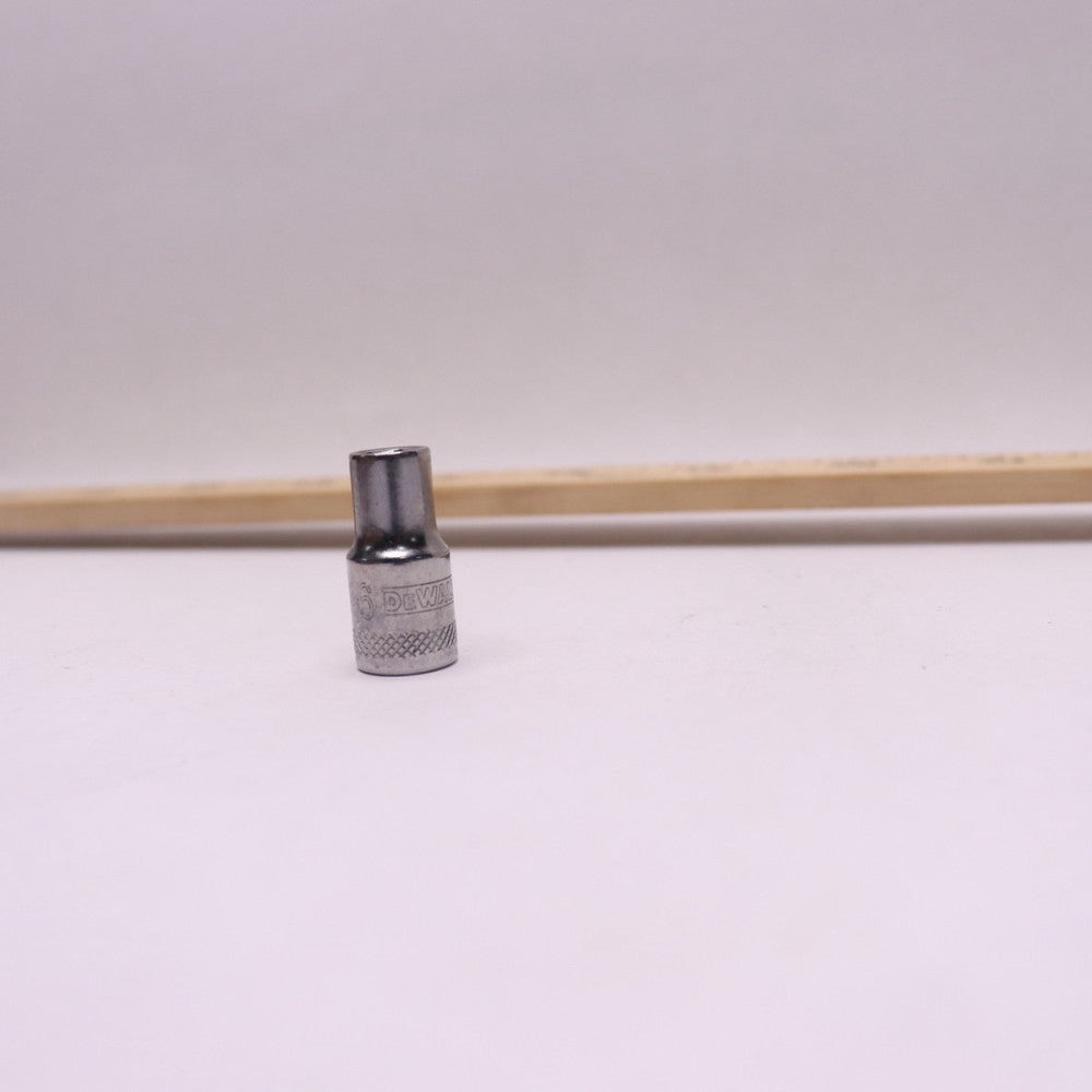 Dewalt Tool Socket 6-Point 1/4" Drive x 6mm 86-103D