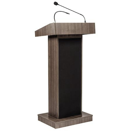 Oklahoma Sound 800X-Rw Sound Lectern,46 In H,Ribbonwood