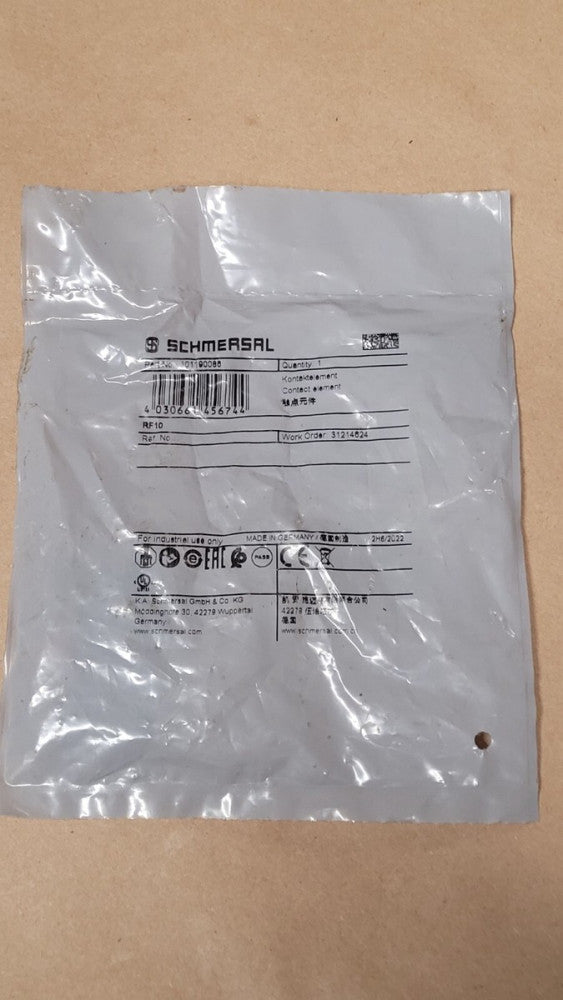 Schmersal 101190086 Normally Closed Contact Block